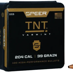 Speer 1015 TNT 204Cal 39gr TNT Hollow Point 100 Per Box/5 Case