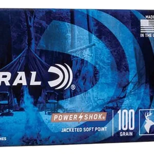 Federal 243B Power-Shok 243Win 100gr Jacketed Soft Point 20 Per Box/10 Case
