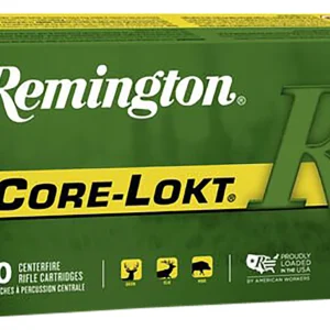 Remington Ammunition 29031 Core-Lokt 7x57mmMauser 140gr Pointed Soft Point Core-Lokt 20 Per Box/10 Case
