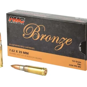 PMC 762A Bronze 7.62x39mm 123gr Full Metal Jacket 20 Per Box/25 Case