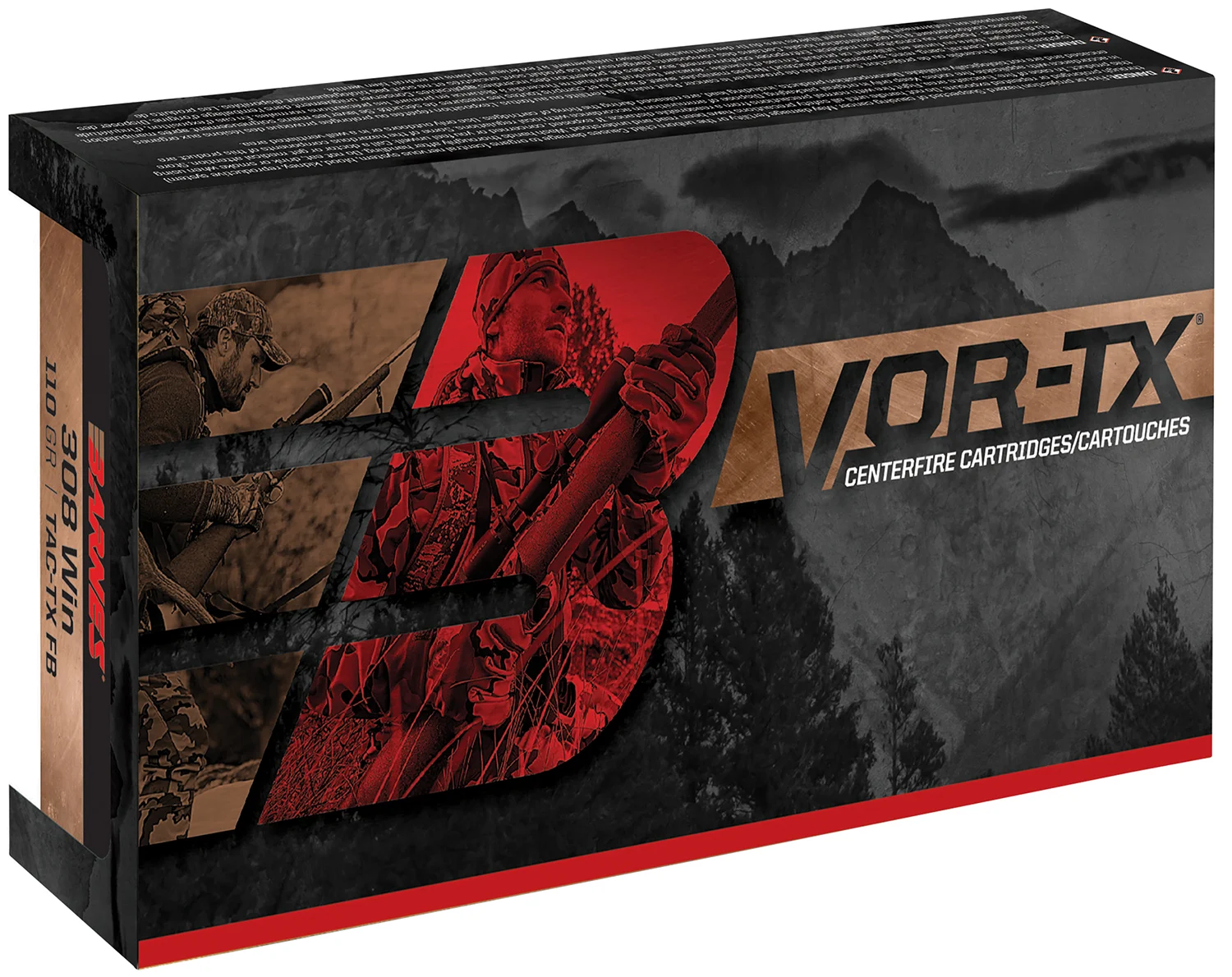 Barnes Bullets 21567 VOR-TX Rifle 300WSM 150gr Tipped TSX Boat Tail 20 Per Box/10 Case
