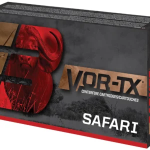 Barnes Bullets 22030 VOR-TX Safari 470Nitro Express 500gr Barnes TSX Flat Base 20 Per Box/10 Case