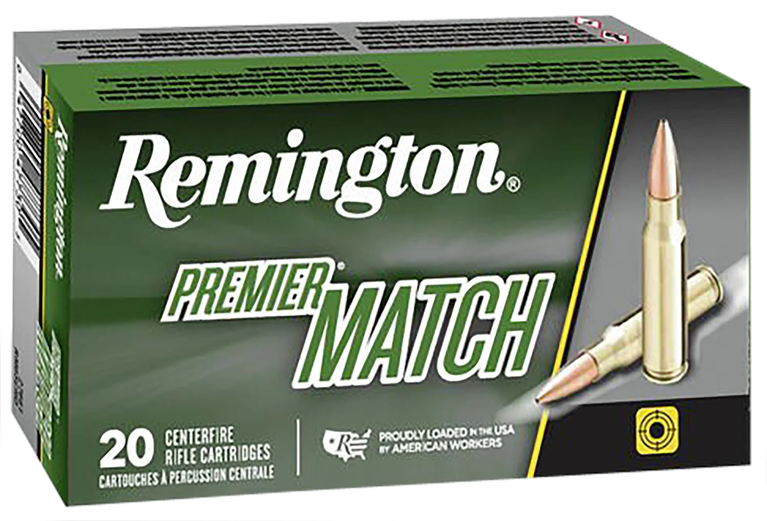 Remington Ammunition 21503 Premier Match 300Blackout 125gr Sierra MatchKing Open Tip Match 20 Per Box/10 Case