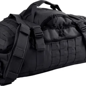 RED ROCK TRAVELER DUFFLE BAG - BACKPACK OR LUGGAGE BLACK