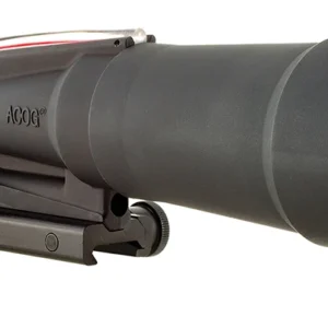 Trijicon 100173 ACOG Black Hardcoat Anodized 5.5x50mm Illuminated Red Chevron .223/5.56 BDC Reticle