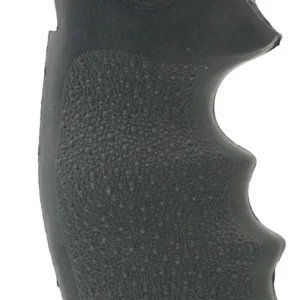 Hogue 10100 Monogrip Black Nylon with Finger Grooves for S&W K, L Frame with Square Butt