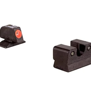 Trijicon 600619 HD Night Sights Green/Tritium Orange Outline Front Sight-Green Tritium Black Outline Rear Sight Beretta 92A1/96A1