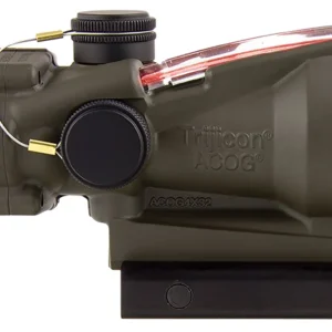 Trijicon 100309 ACOG OD Green 4x32mm Illuminated Red Chevron .223/5.56 BDC Reticle