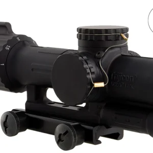 Trijicon 1600000 VCOG Black Hardcoat Anodized 1-6x 24mm LED Illuminated Red Segmented Circle w/Crosshair 223 55gr Reticle