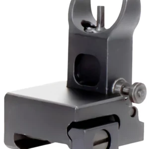 Aim Sports MT200 AR Low Profile Front Flip Up Sight Black Anodized Low Profile for AR-15