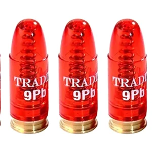 Traditions ASM9 Snap Caps Handgun 9mm Plastic w/Brass Base 5/Pack