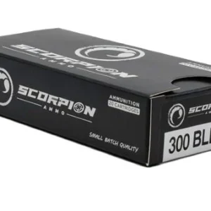 SCORPION 300 BLACKOUT - 147GR FMJ 20RD 10BX/CS