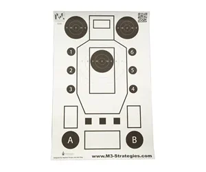 ACTION TGT MULTI PURP TRNG BK 100PK
