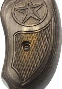 BOND ARMS GRIP EXTENDED ASH - LAM. BLACK/GREY W/LASER STAR