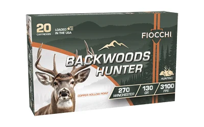 FIOCCHI BKW HNTR 270WIN 130GR 20/200