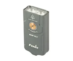FENIX E03R V2 500LUM KEYCHAIN GRAY