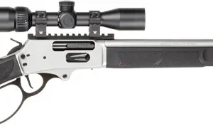 S&W 1854 LARGE LOOP 45-70 GOVT - SCOPED 20" STAINLESS SYNTHETIC