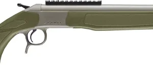 CVA SCOUT TD V3 450BM 22" - STAINLESS/OD GREEN SYNTHETIC