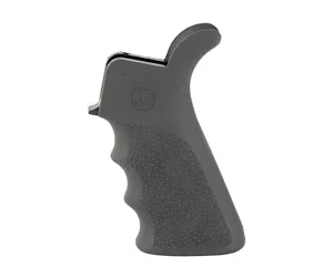 HOGUE GRIP AR15 BVRT FNGR GRV GREY