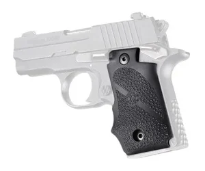 HOGUE GRIP SIG P238 RUBBER FG BLK