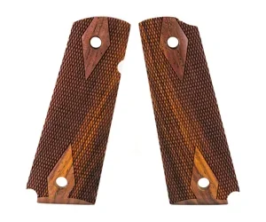 HOGUE GRIP 1911 GOVT COCO CHCKD AMBI
