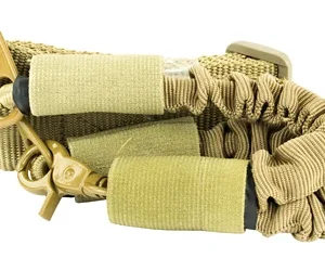 NCSTAR SGL POINT BUNGEE SLING TAN