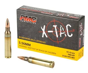 PMC XTAC 556NATO 55GR FMJBT 20/1000
