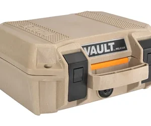 PELICAN V100C VAULT CASE WL/WF TAN