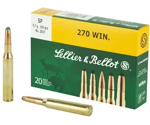 S&B 270WIN 150GR SP 20/400