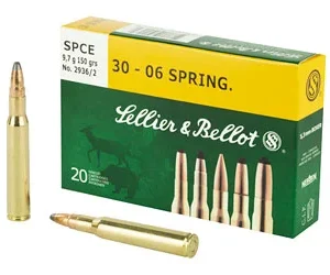 S&B 30-06 150GR SPCE 20/400
