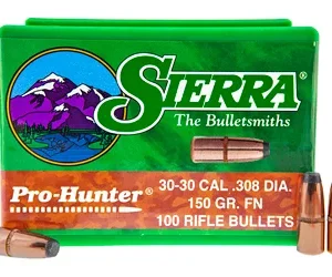 SIERRA PRO HNTR 30-30 150GR 100CT
