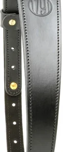 1791 PREMIUM RIFLE SLING WITH - SUEDE BACKING ADJ 31-36" BLACK