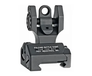 TROY FLDNG REAR BATTLE SIGHT BLK