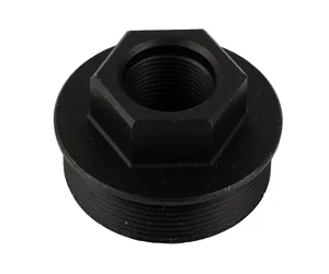 YHM 1/2"-28 CRBNE ADPTR SDWNR M2 BLK