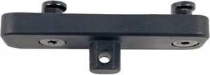 GUNTEC BIPOD ADAPTER ALUMINUM - KEYMOD BLACK