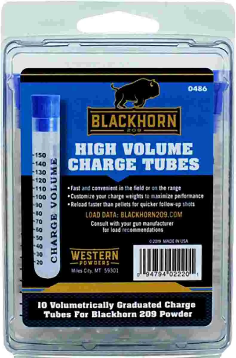 BLACKHORN 209 150 CHARGE TUBES 10 PACK