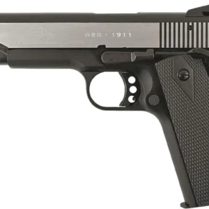 ATI GSG M1911 HGA 22LR 5" BL W/ POLISHED SLIDE & BLK GRIP 10RD