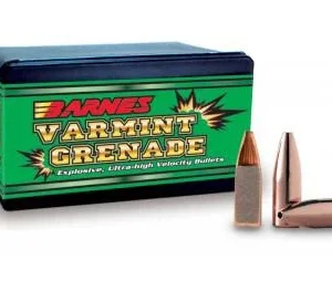 Barnes Varmint Grenade Rifle Bullets 6mm .243" 62 gr VGFB 100/ct