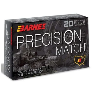 Barnes Precision Match OTM Rifle Ammunition 6mm ARC 105gr OTM 2675 fps 20/ct