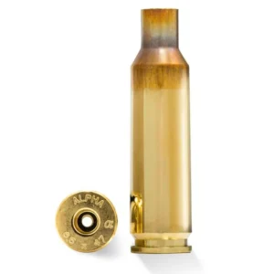 Alpha Munitions Ultra Premium Unprimed Brass Cartridge Cases 6.5X47 100/ct