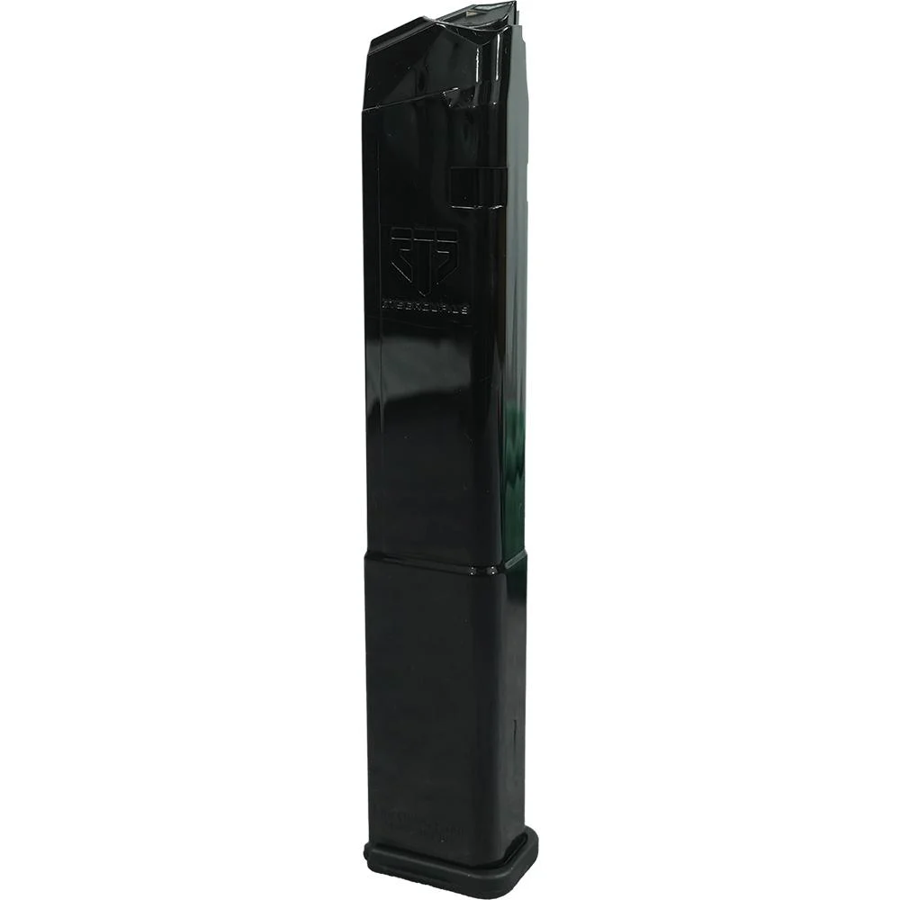 Elite Tactical Systems Carbon Smoke Gen 2 Handgun Magazine for Glock 17 9mm Luger 32/rd Bulk