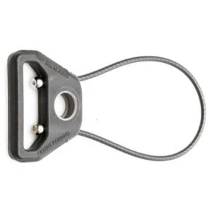 Blue Force Gear Molded Universal Wire Loop Sling Attachment Push Button 2.75" Black