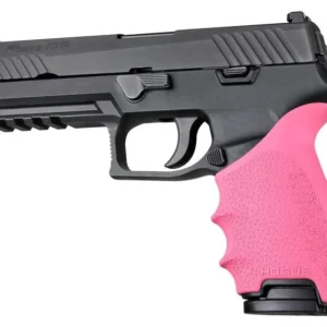 Hogue HandAll Beavertail Grip Sleeve Sig Sauer P320 Pink