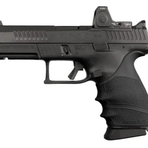 Hogue HandAll Beavertail Grip Sleeve CZ P-10 Compact 9mm - Black