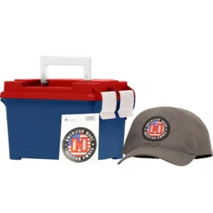 Hornady American Gunner Rifle Ammunition .308 Win 155gr BTHP 2700 fps 250/ct Loose Ammo Can with Hat/Sticker