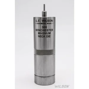 Wilson Stainless Neck Sizing Die Interchangeable Bushing Type 6.5 PRC Bushing Sold Separately