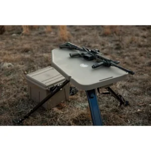 MTM High-Low Shooting Table Dark Earth