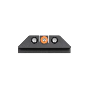 Night Fision Tritium Night Sight Set Orange Front Black U-Notch Back for Glock