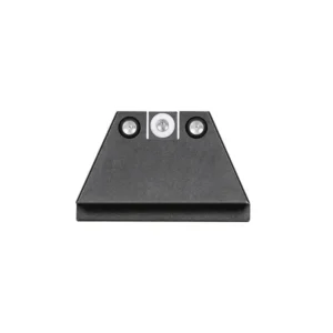 Night Fision Suppressor Height Night Sight Set White Front Black Back for Glock