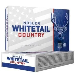 Nosler Whitetail Country Rifle Ammunition 35 Rem 200gr JSP 2075 fps 20/ct